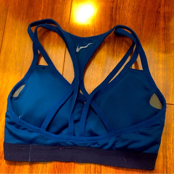 Nike Royal Blue Sports Bra - Picture 2 of 2
